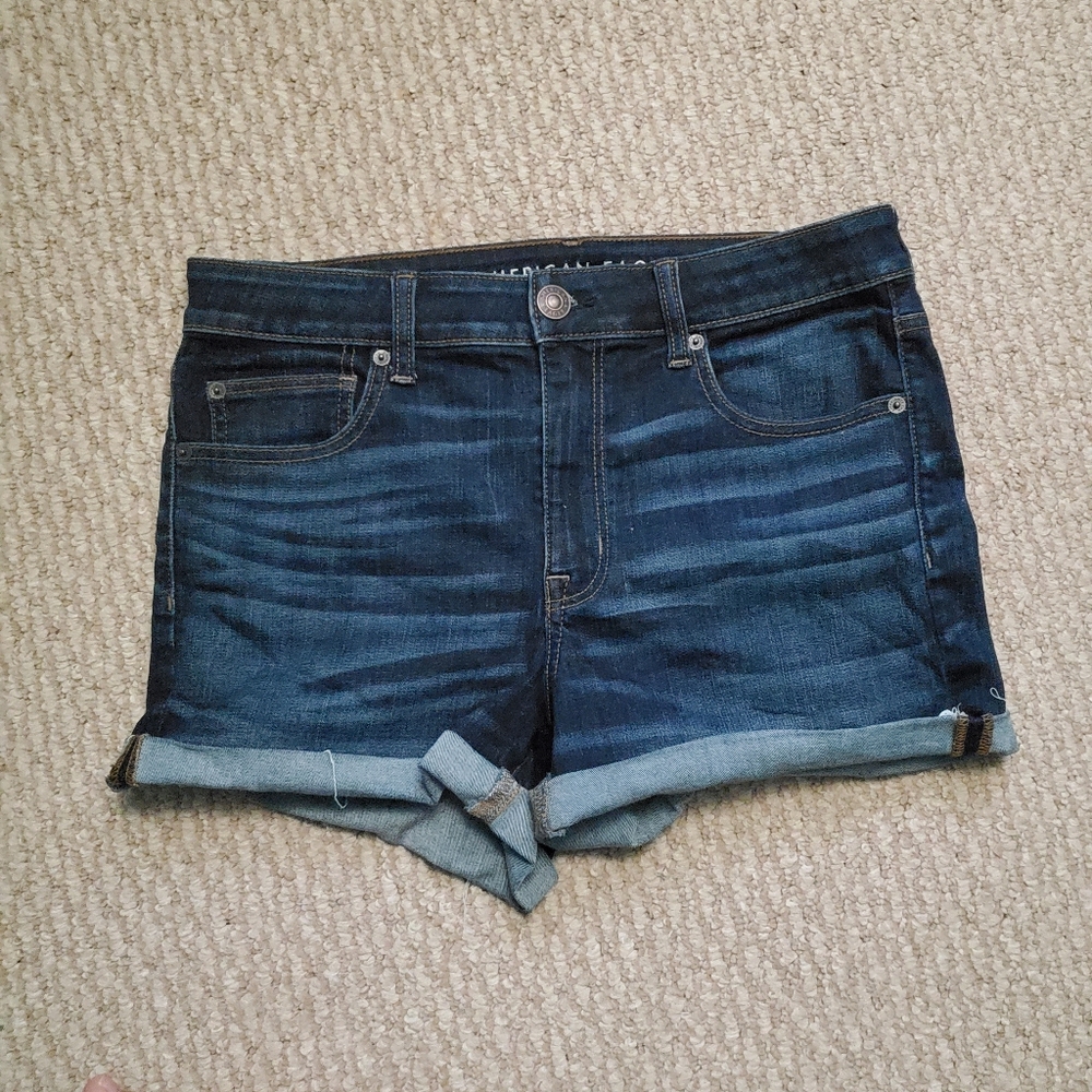 American Eagle next level stretch hi-rise shortie